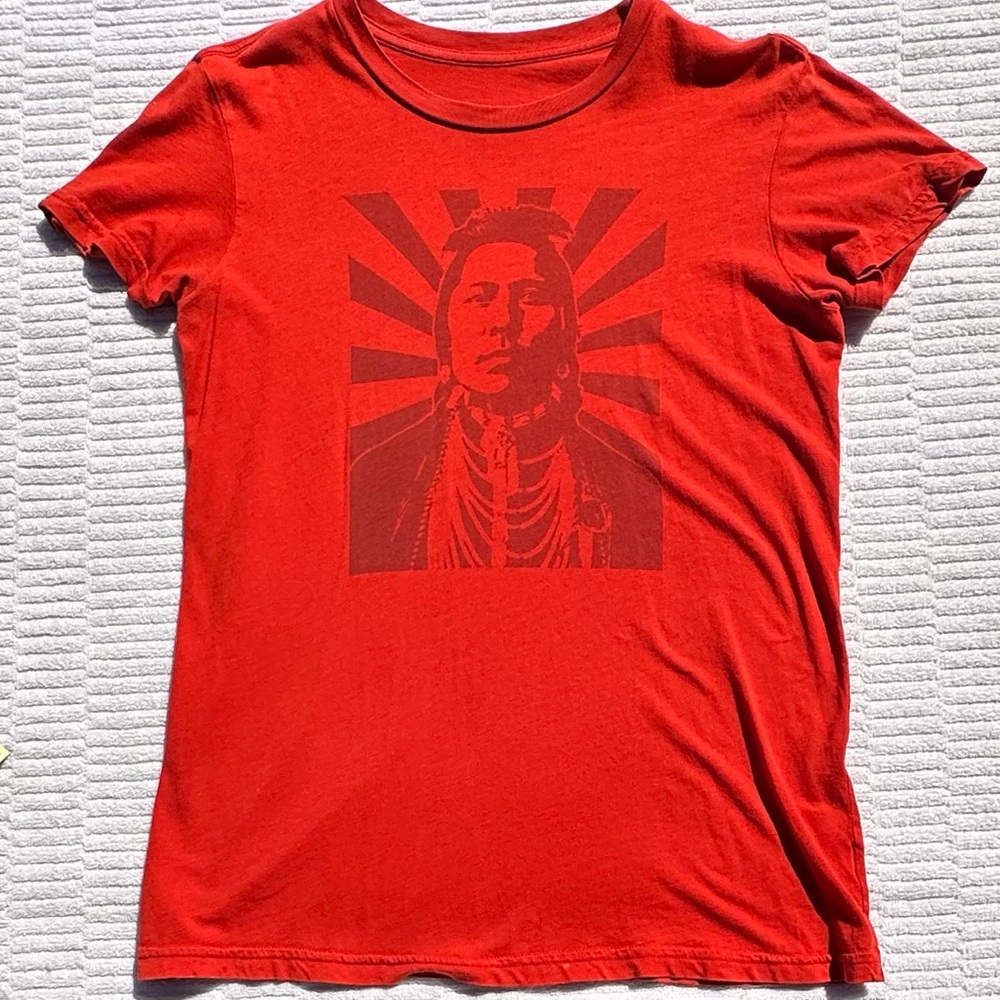 Vintage T-Shirt John Van Hamersveld Chief T-Shirt tissue thin Vintage Sz. M